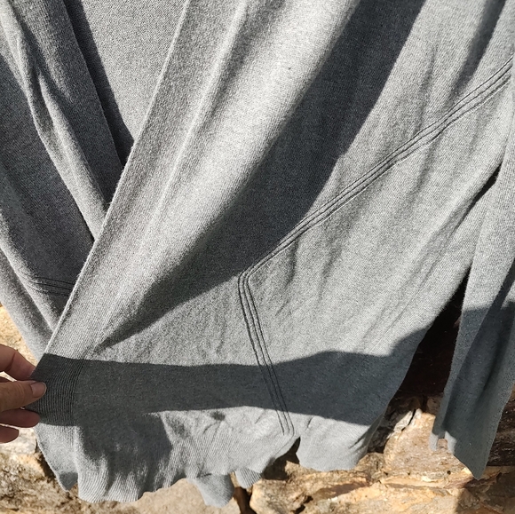 Worthington open front cardigan gray Women's Tall Size XXLT - Picture 9 of 14